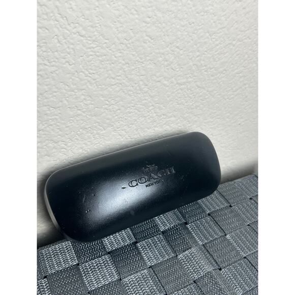Coach Black Glasses Case Designer Sunglasses Eyewear Protective Case - Picture 3 of 10